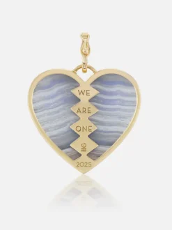 Chalcedony Heart to benefit Futures Without Violence