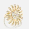 Chubby Sunflower Diamond Ring