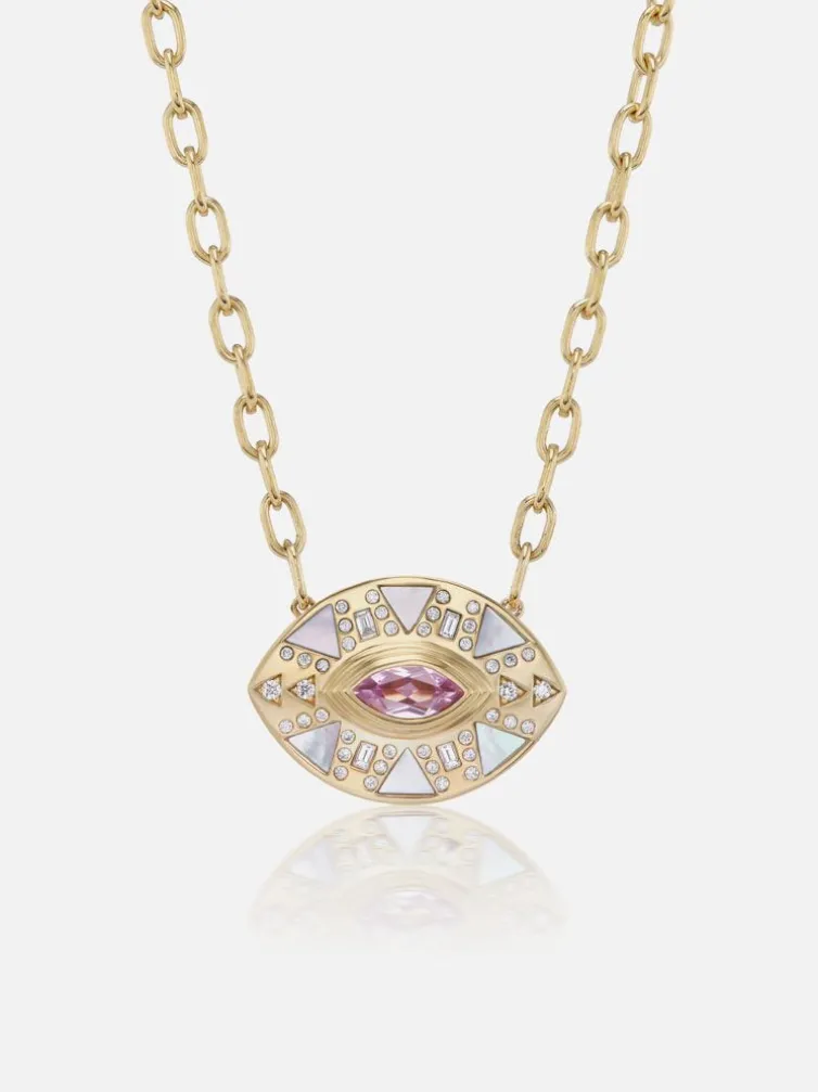 Cleopatra's Eye Pendant Necklace