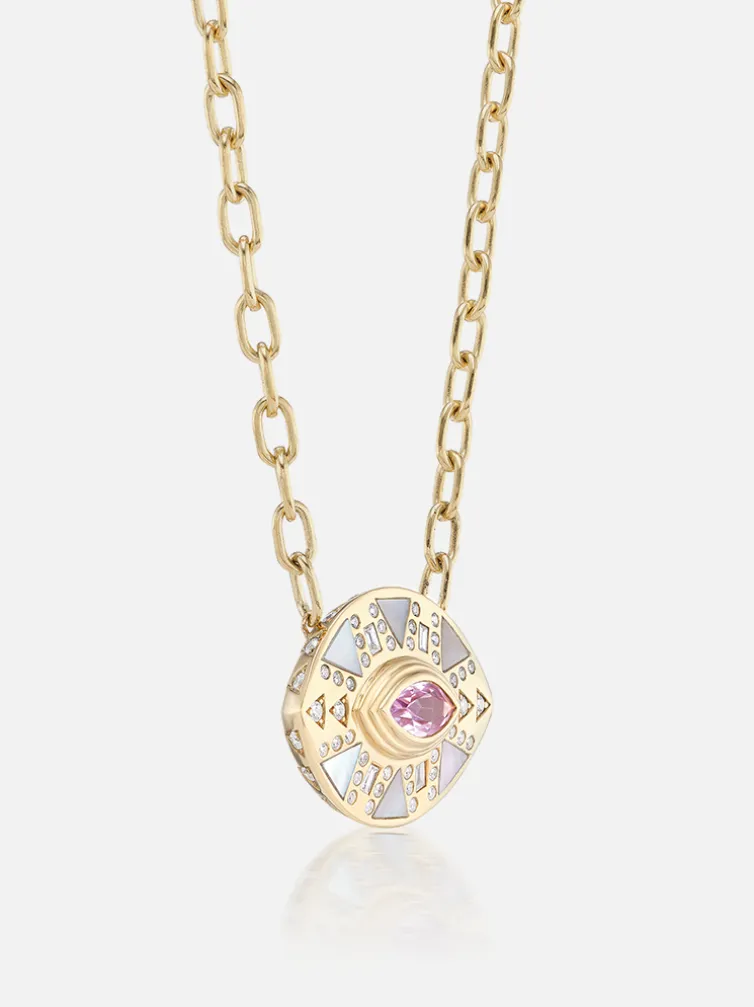 Cleopatra's Eye Pendant Necklace