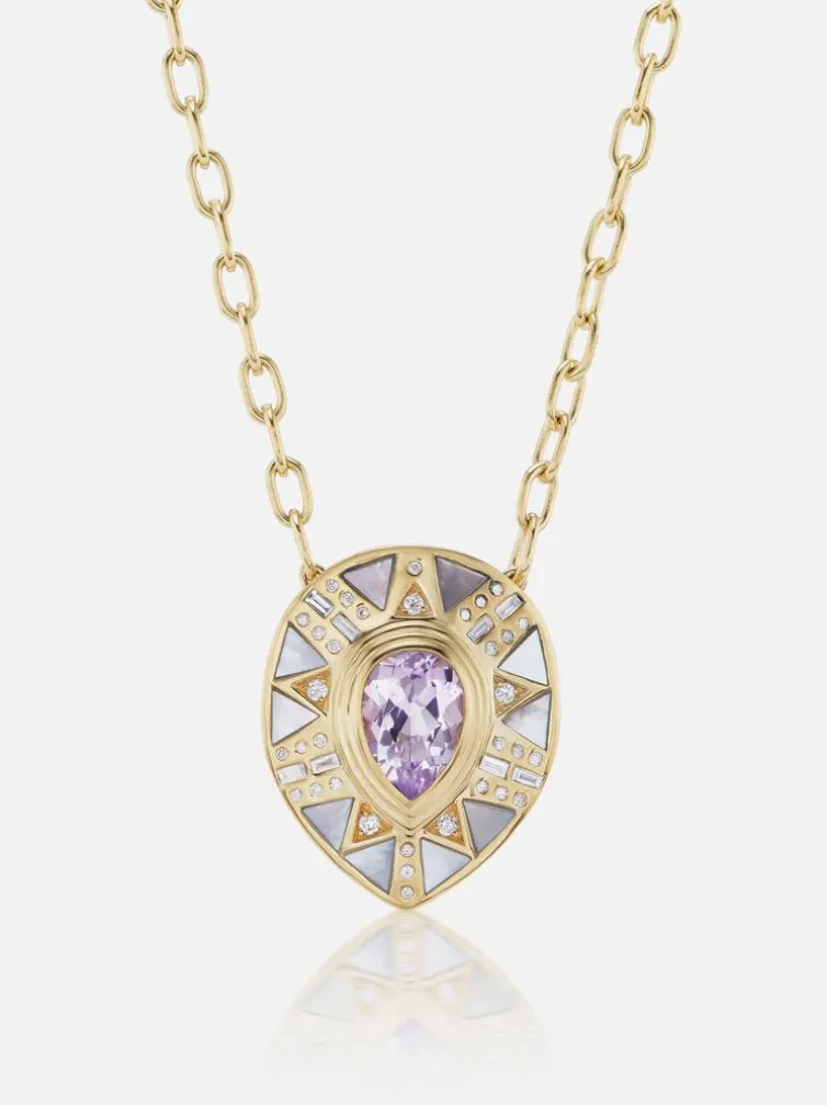 Cleopatra's Tear Pendant Necklace