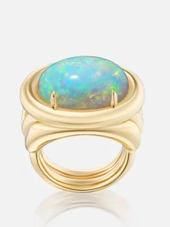 Giza Cocktail Ring Opal