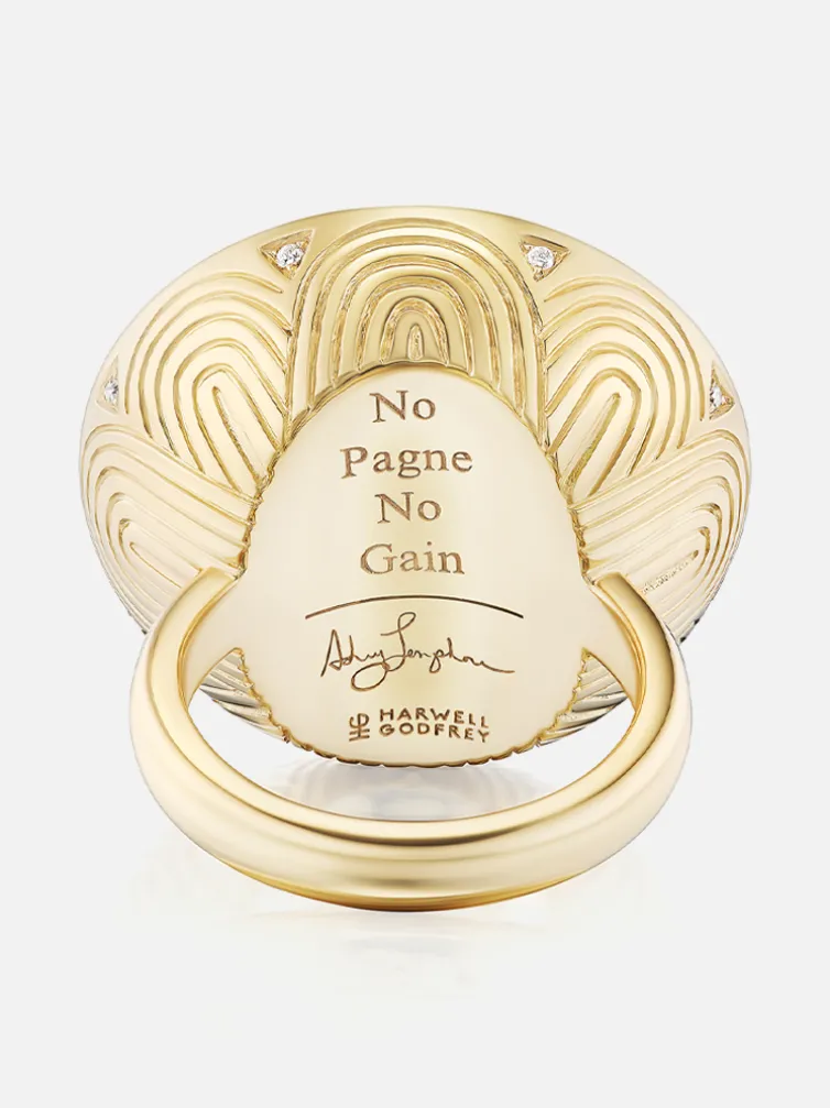 Harwell Godfrey x Ashley Longshore Press for Champagne Ring