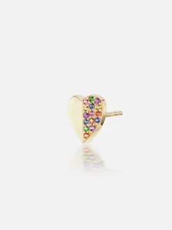 Heart Stud Single