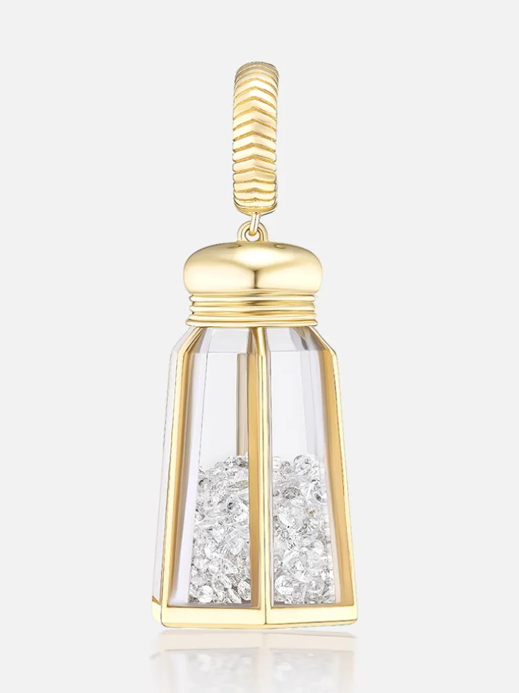 Major Lucky Salt Shaker Charm Pendant