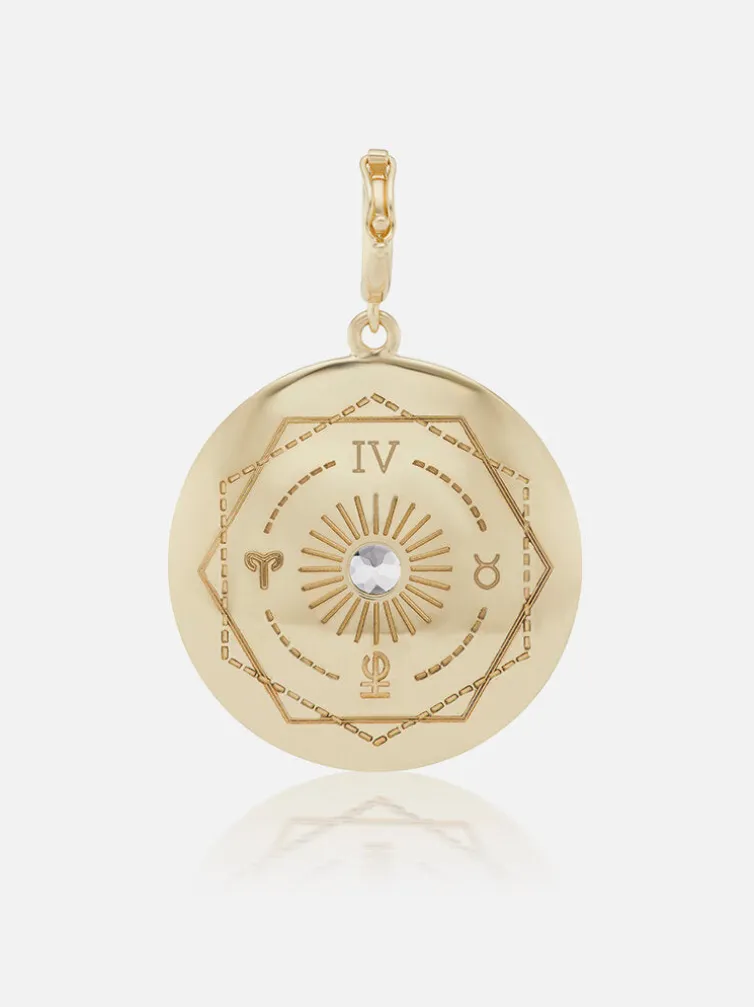 Major Sun Sign Medallion Pendant