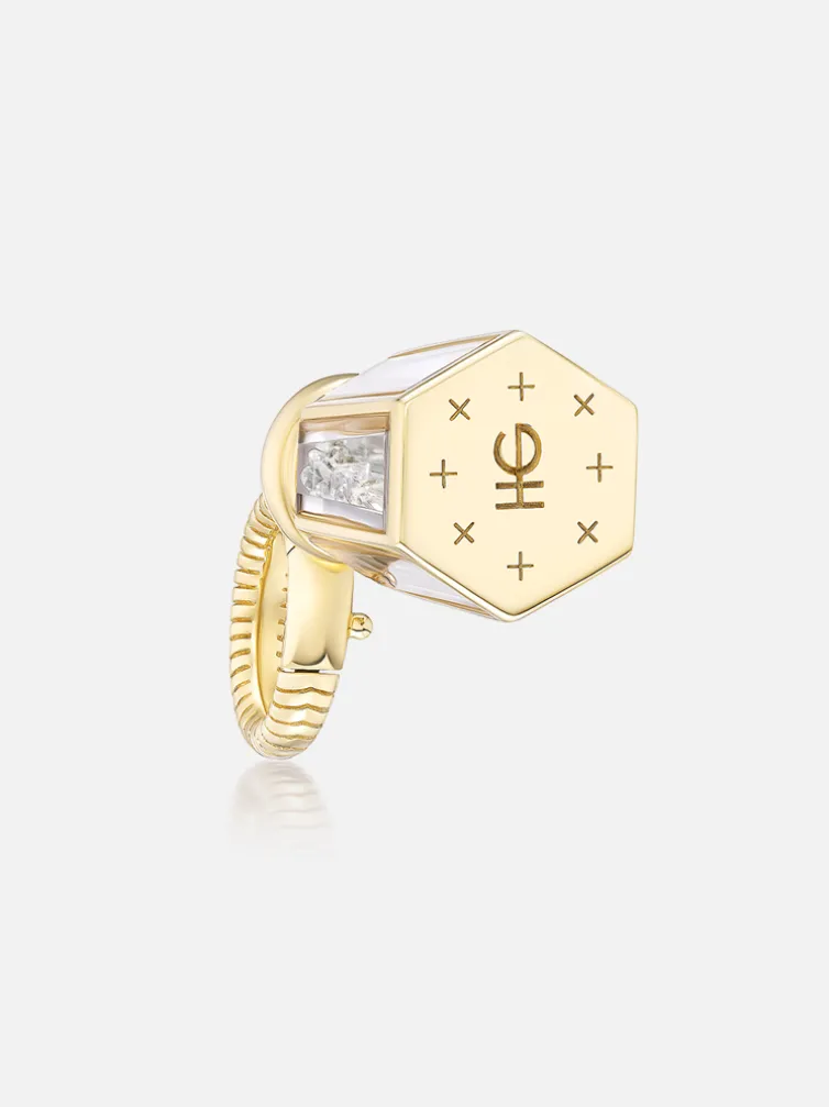 Mini Lucky Salt Shaker Charm Pendant