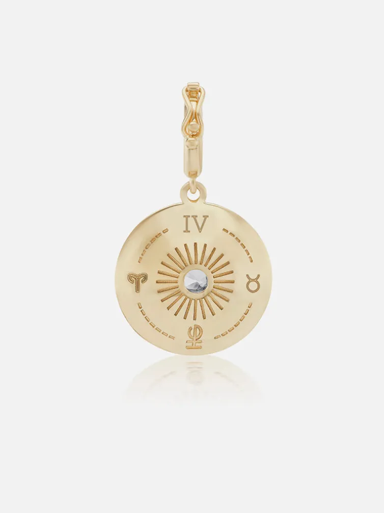 Mini Sun Sign Medallion Months