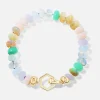 7" Pastel Bead Foundation Bracelet