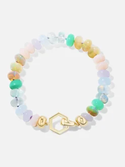 7" Pastel Bead Foundation Bracelet