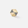 Pyramid Stud Earring Single