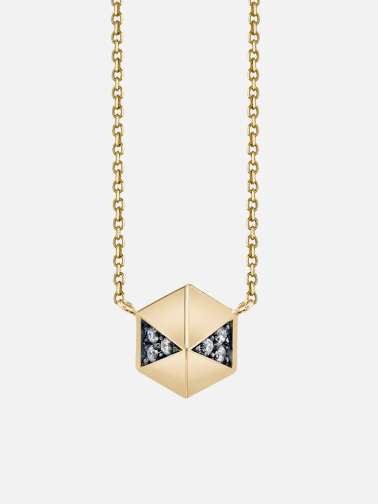 Pyramid Stud Necklace