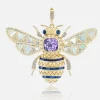 Queen Bee Pendant Purple Sapphire
