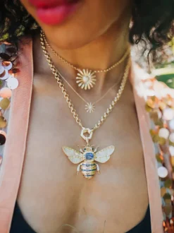 Queen Bee Pendant Tanzanite