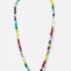 32" Rainbow Bead Foundation Necklace