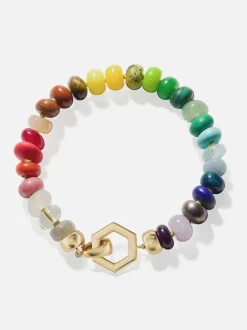 Rainbow Bead Foundation Bracelet