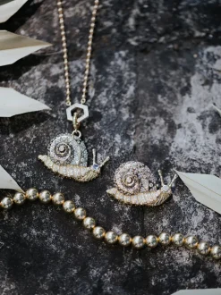 Snail Brooch