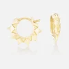 1/2" Spiked Talisman Hoops