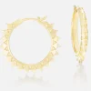 1" Spiked Talisman Hoops