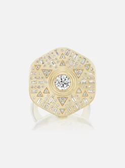 Stardust Major Cocktail Ring