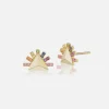 Sunburst Stud Earrings