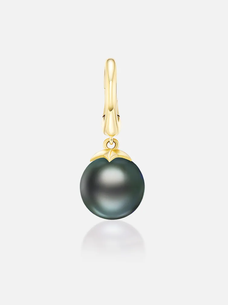 Supernova Star Cap Pearl Pendant