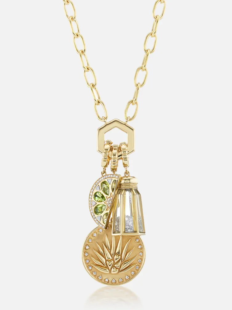 Tequila Lovers Salt Shaker Pendant