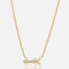 Tiny Arrow Pendant Necklace