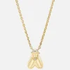 Tiny Fly Pendant Necklace