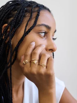 Tiny Star Stacking Ring