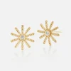 Tiny Sunflower Studs