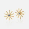 Tiny Sunflower Studs