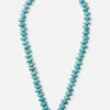 Turquoise Bead Foundation Necklace